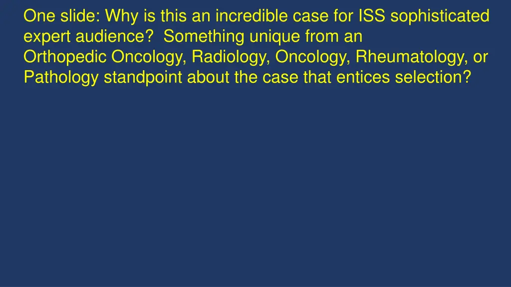 one slide why is this an incredible case
