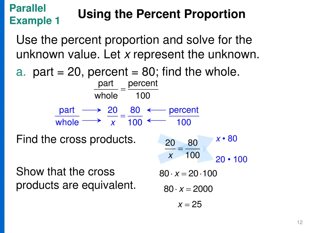 parallel example 1 1