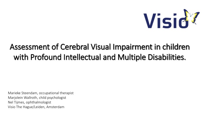 assessment of cerebral visual impairment