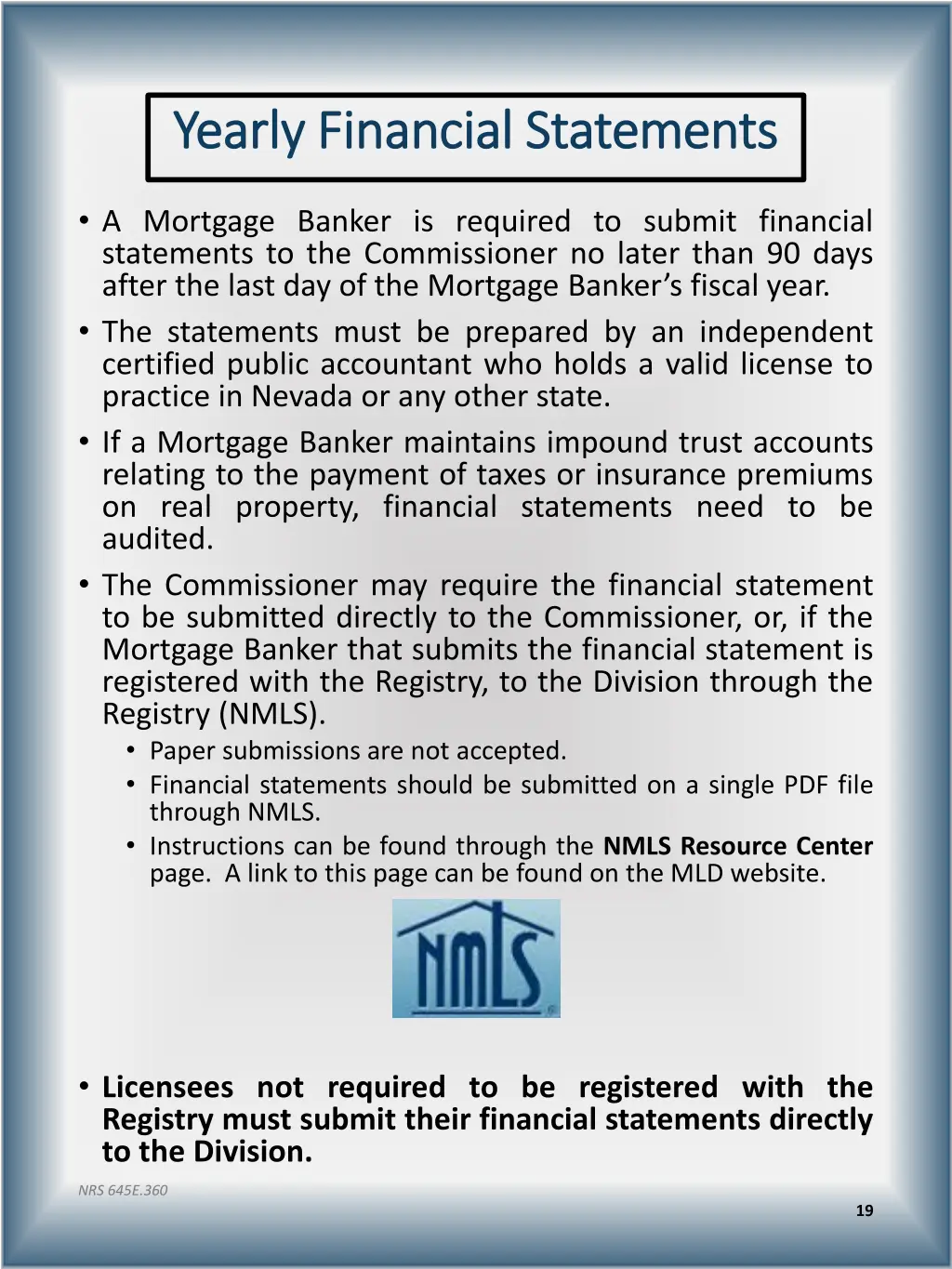yearly financial statements yearly financial