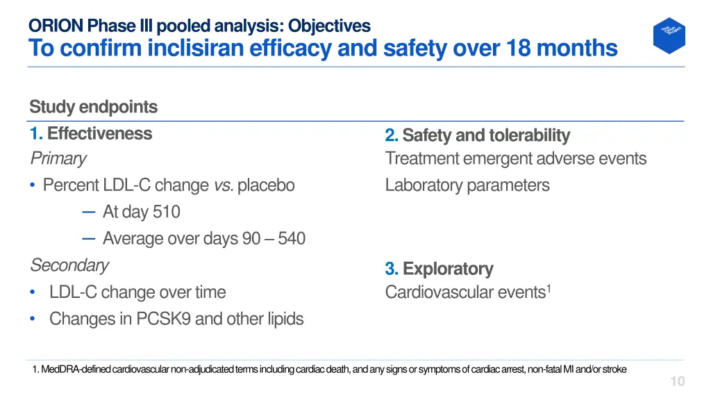 orion phase iii pooled analysis objectives