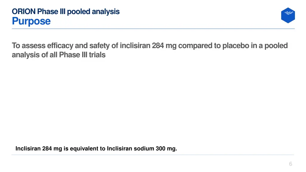 orion phase iii pooled analysis purpose