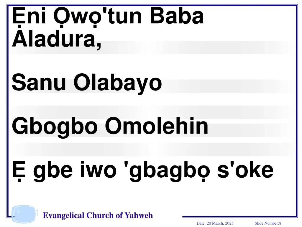 ni w tun baba aladura