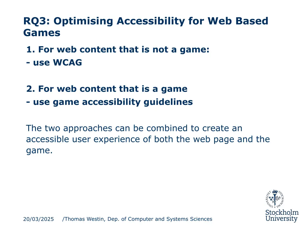 rq3 optimising accessibility for web based games