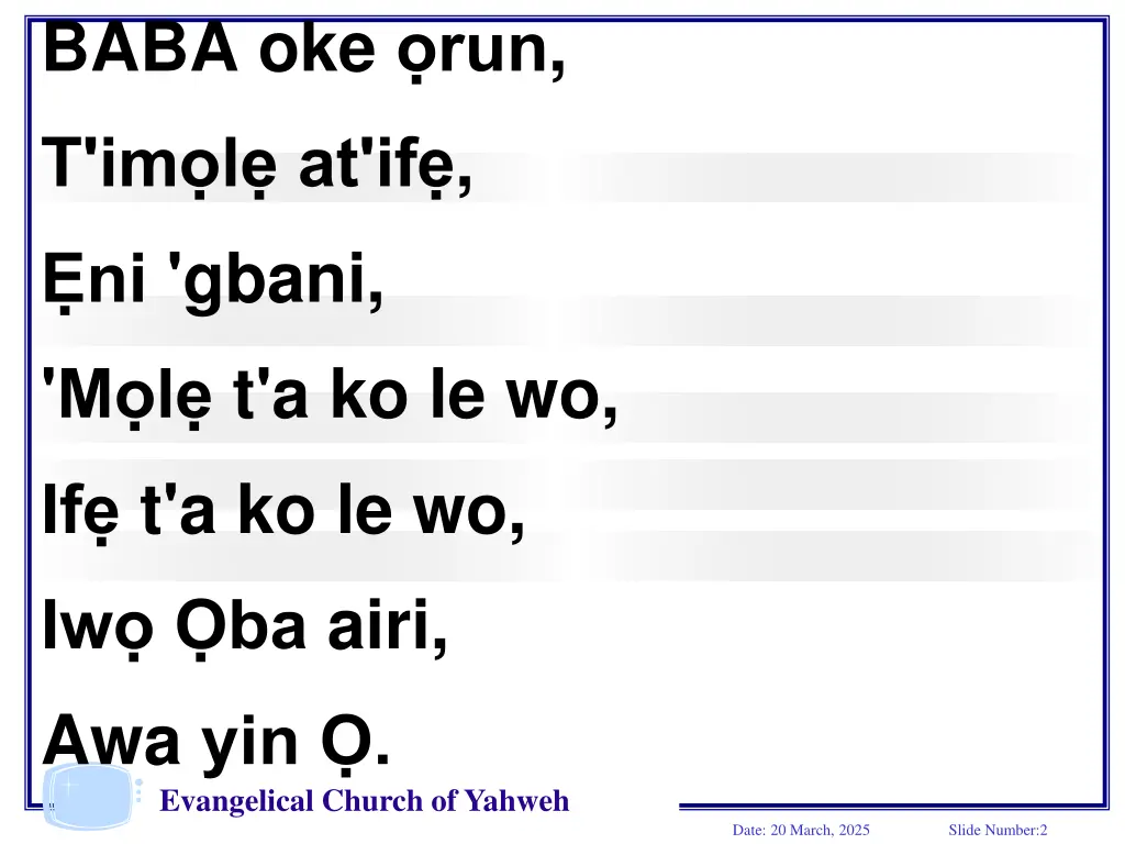 baba oke run t im l at if ni gbani