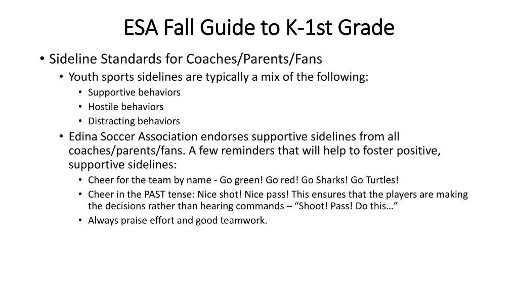 esa fall guide to k esa fall guide to k 1st