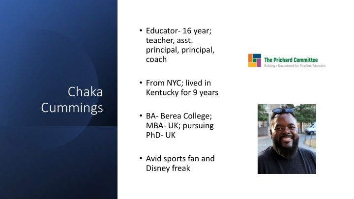 educator 16 year teacher asst principal principal