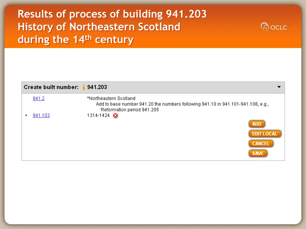 results of process of building 941 203 history