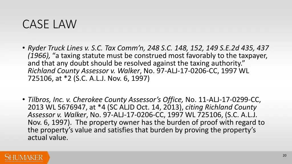 case law 3