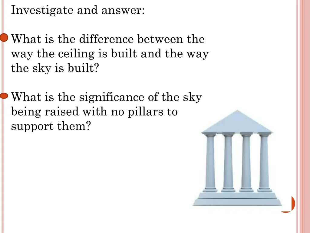 investigate and answer