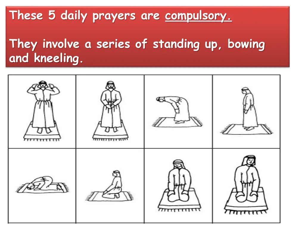 these 5 daily prayers are compulsory