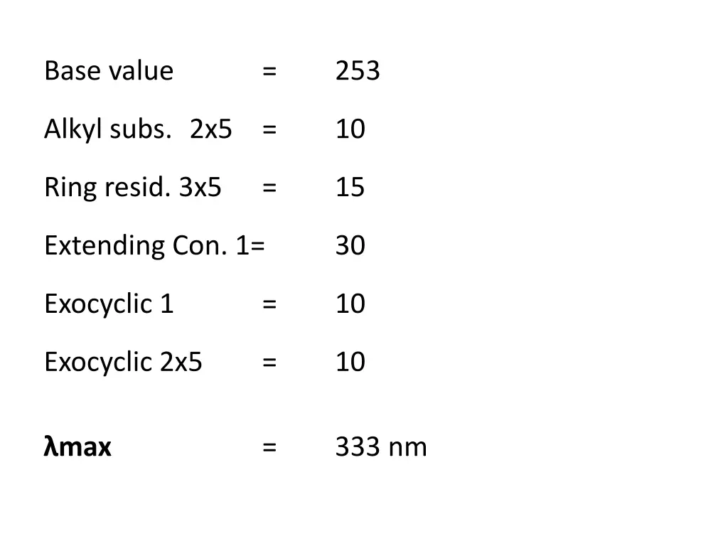 base value 1