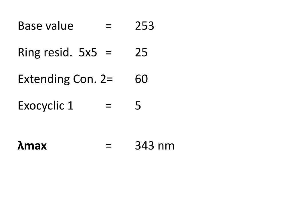 base value 3