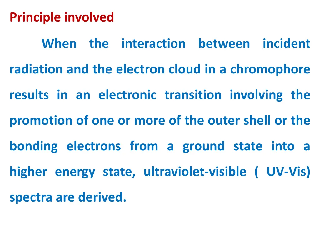 principle involved