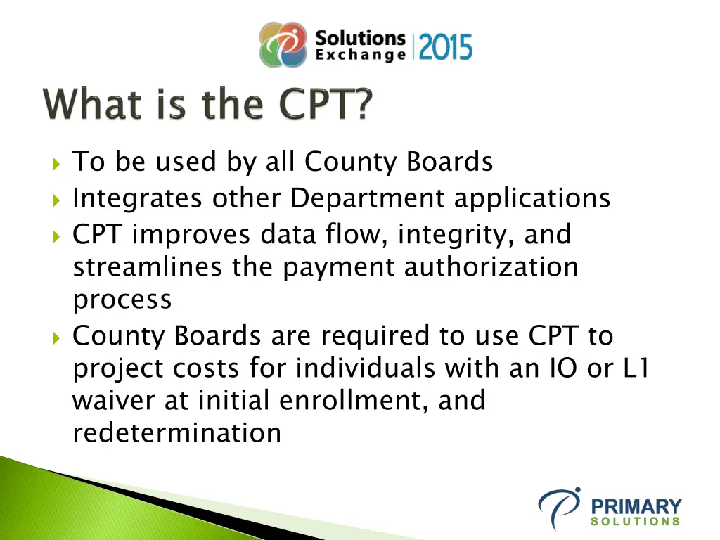 to be used by all county boards integrates other