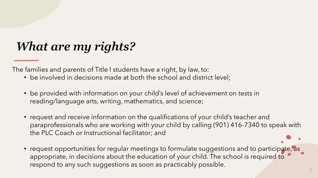 what are my rights