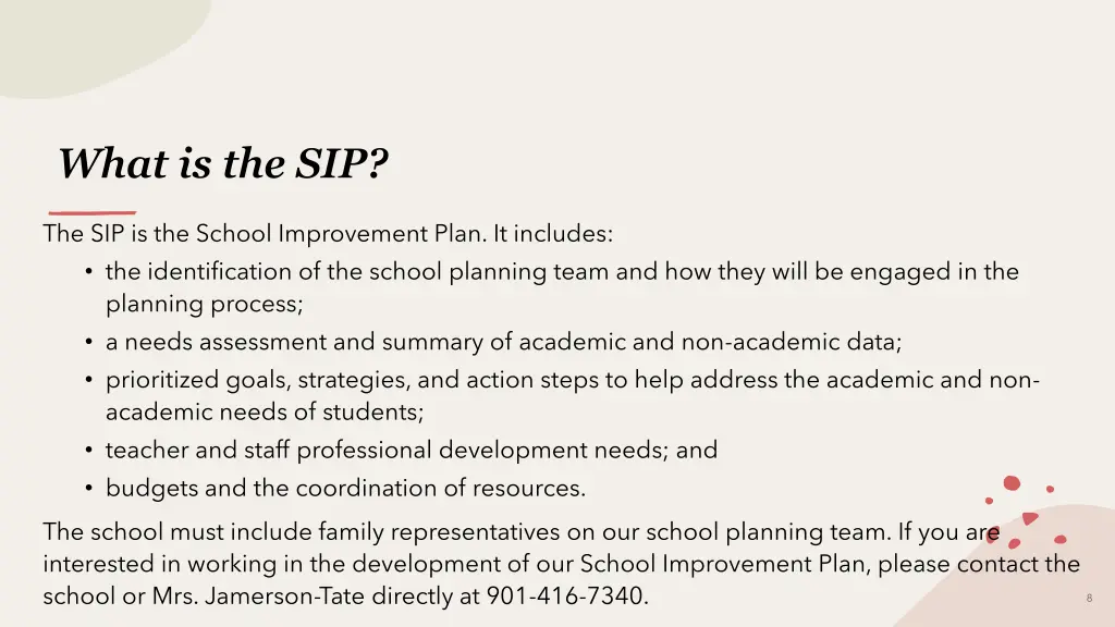 what is the sip