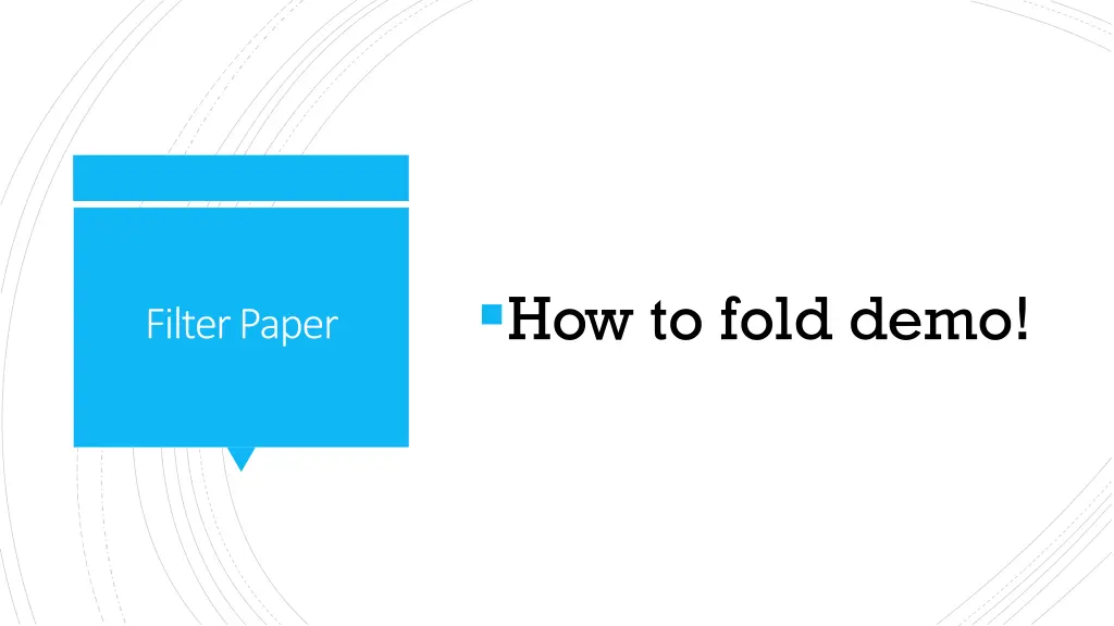 how to fold demo