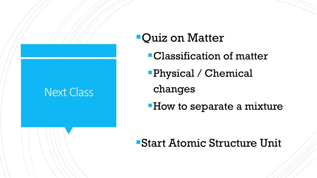 quiz on matter classification of matter physical