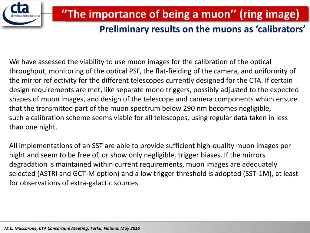 the importance of being a muon ring image