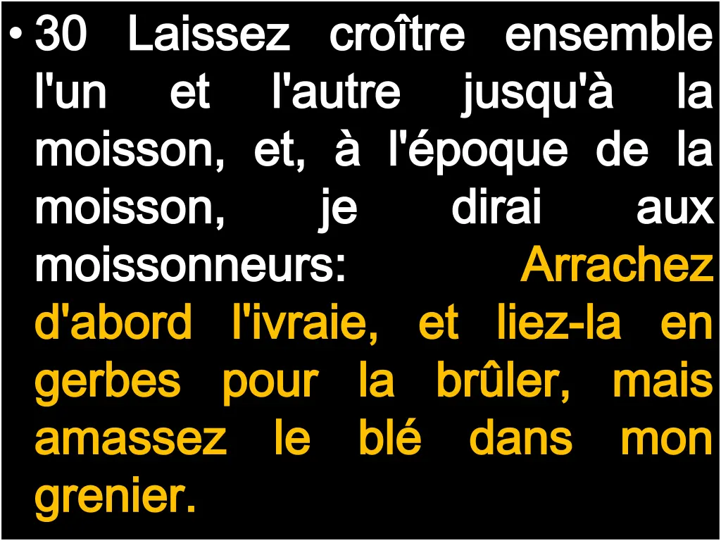 30 30 laissez laissez