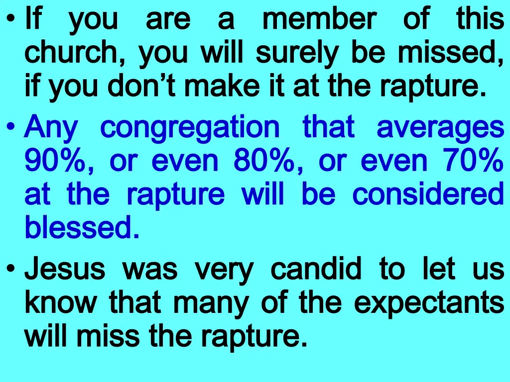 if if you church church