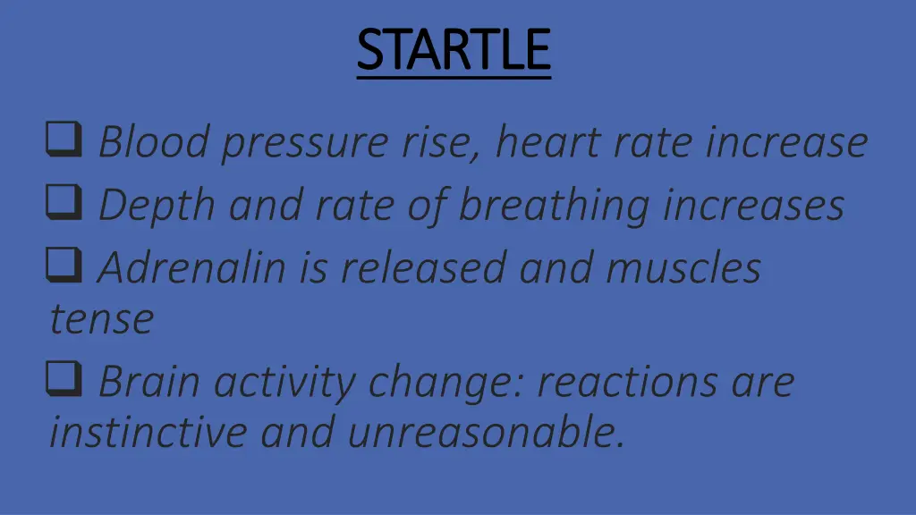 startle startle 1