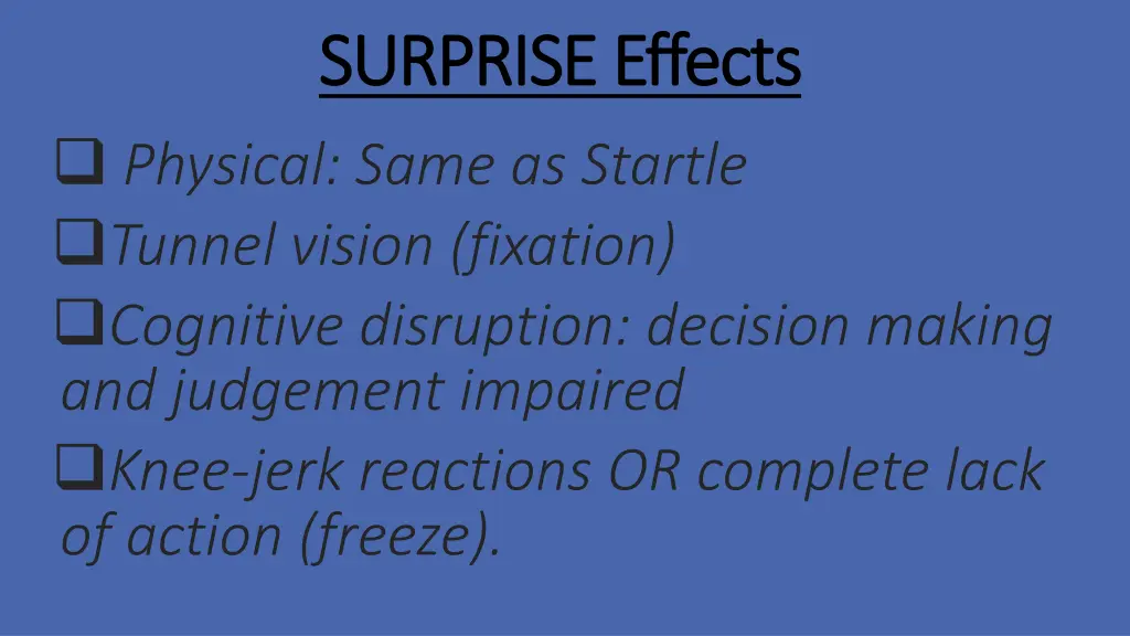 surprise effects surprise effects