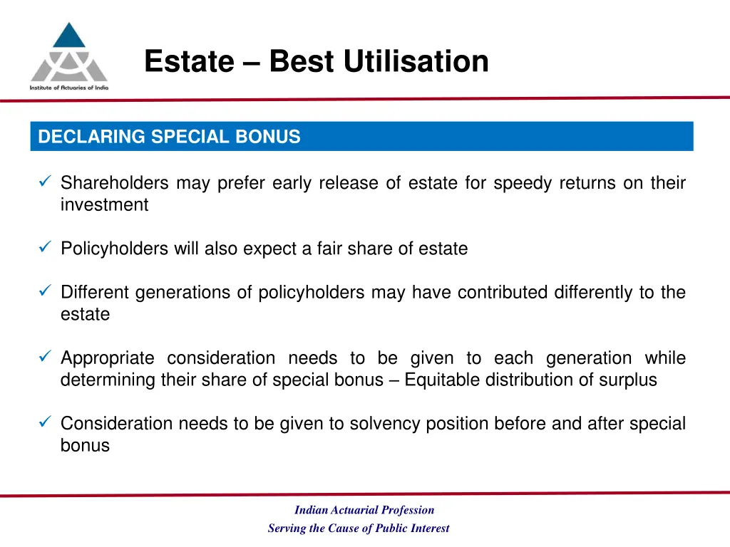 estate best utilisation 4