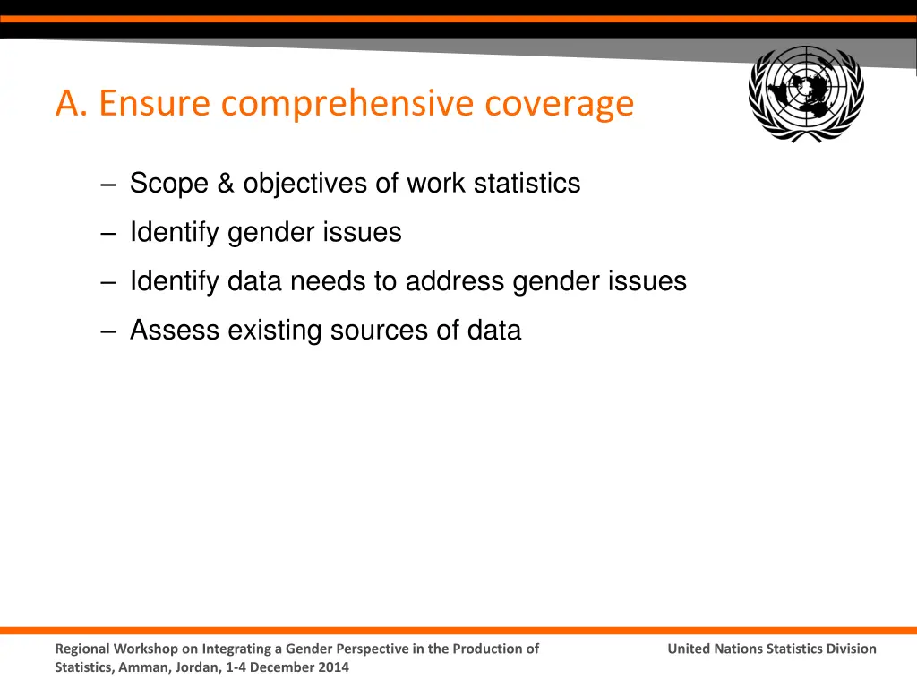 a ensure comprehensive coverage