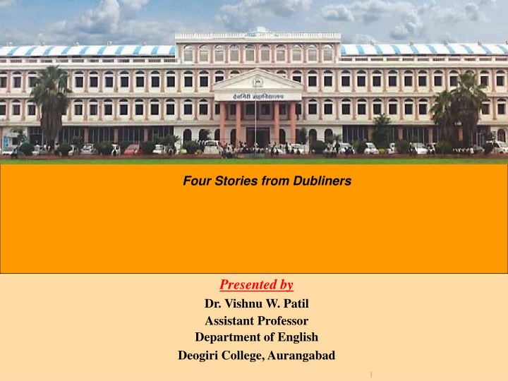 four stories from dubliners