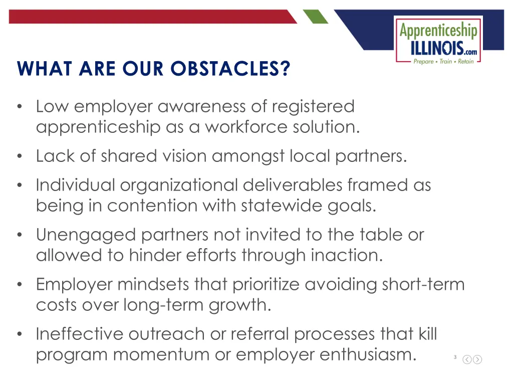 what are our obstacles