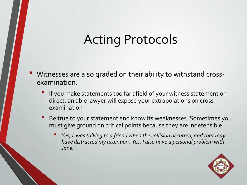 acting protocols 2