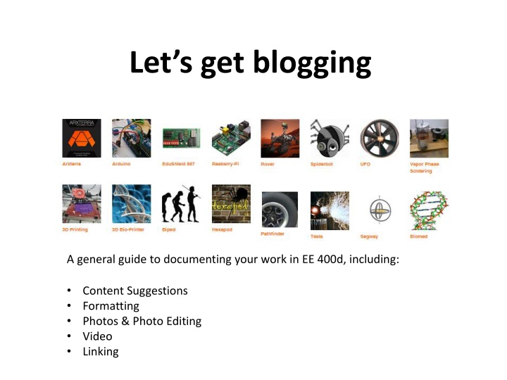 let s get blogging