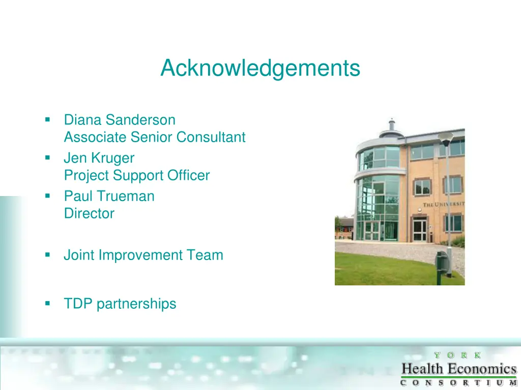 acknowledgements