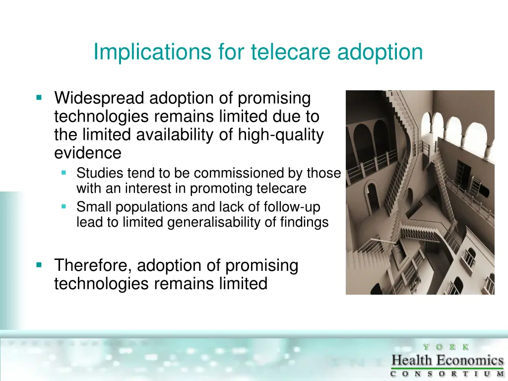 implications for telecare adoption