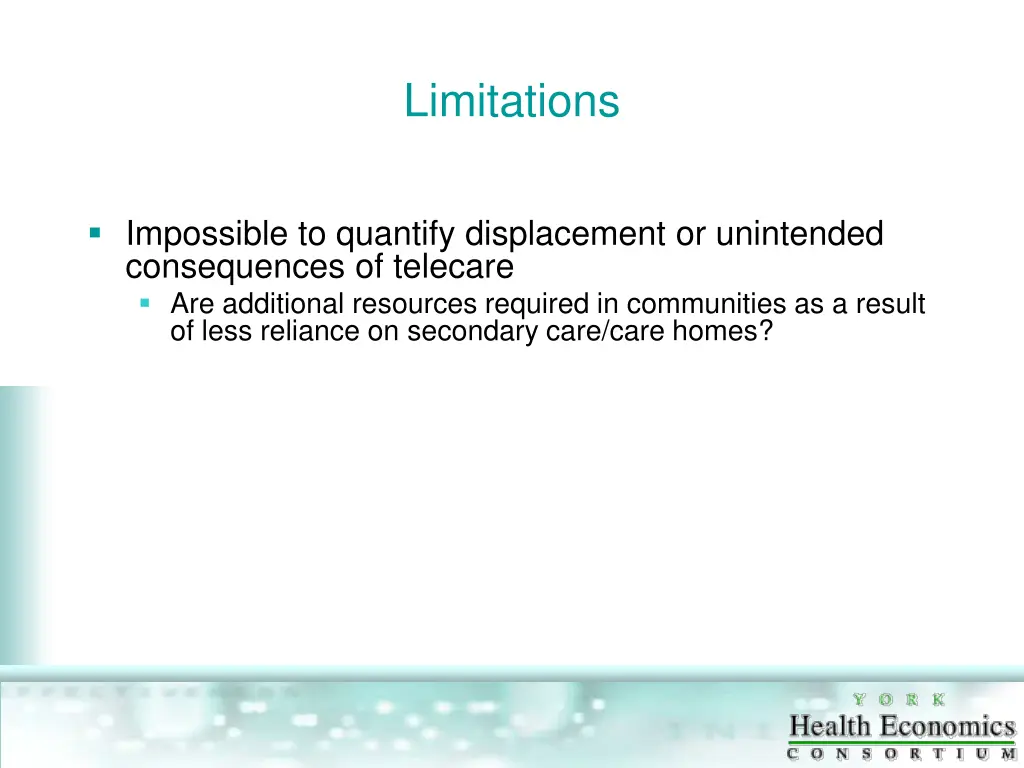 limitations 2