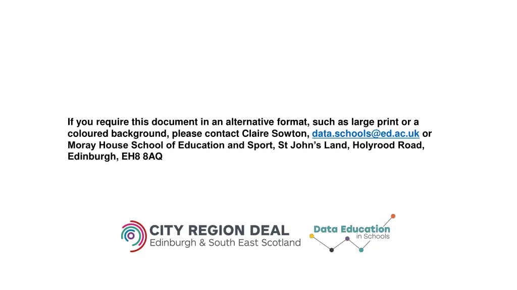 if you require this document in an alternative