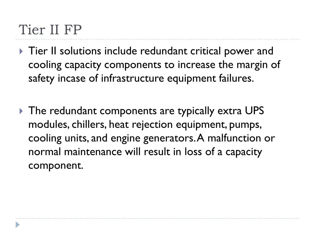tier ii fp