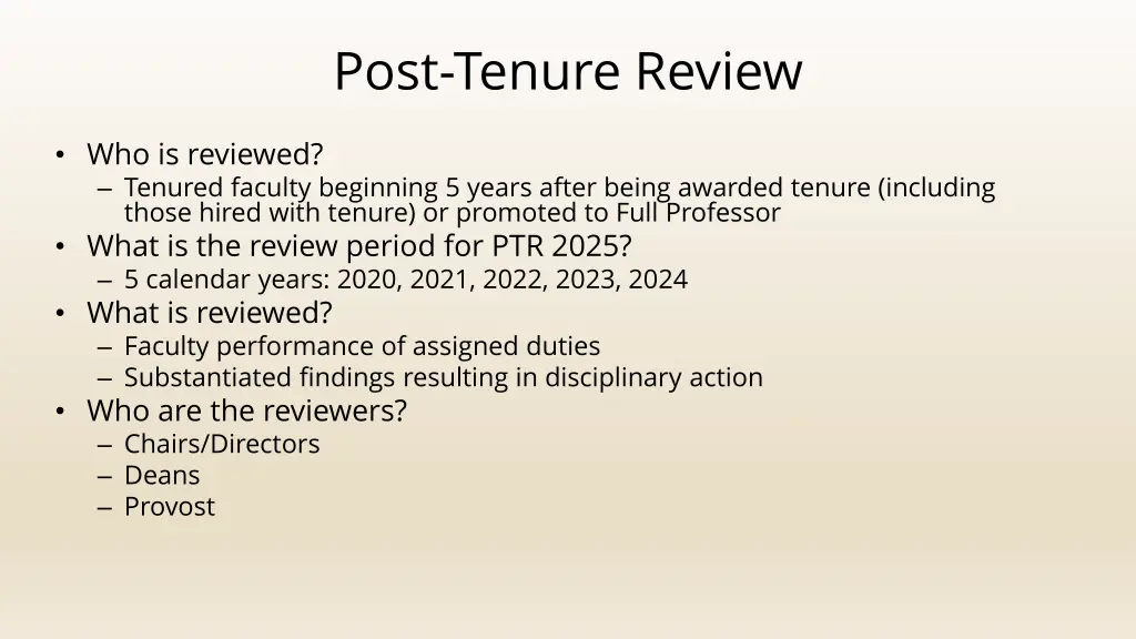 post tenure review 1