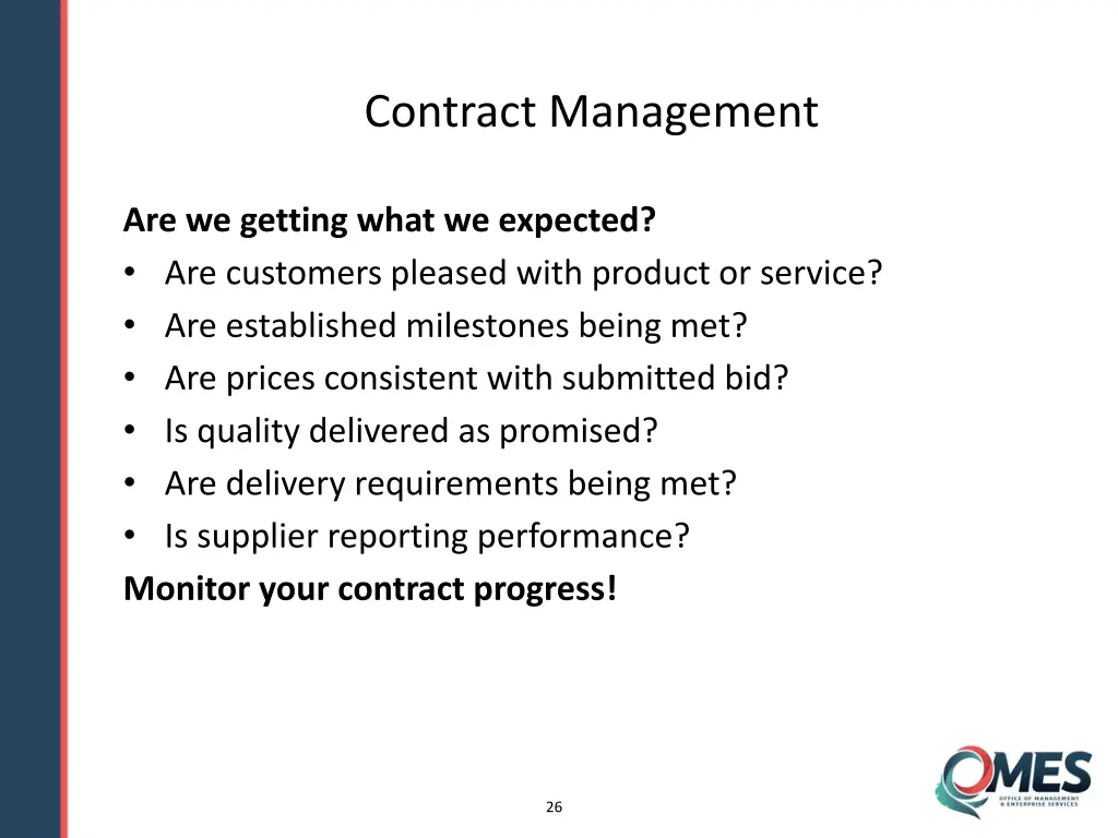 contract management