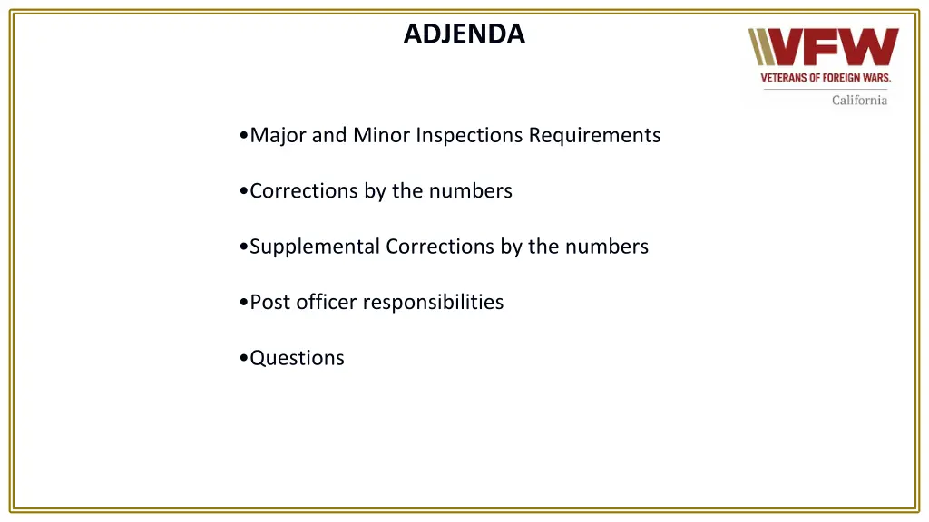 adjenda