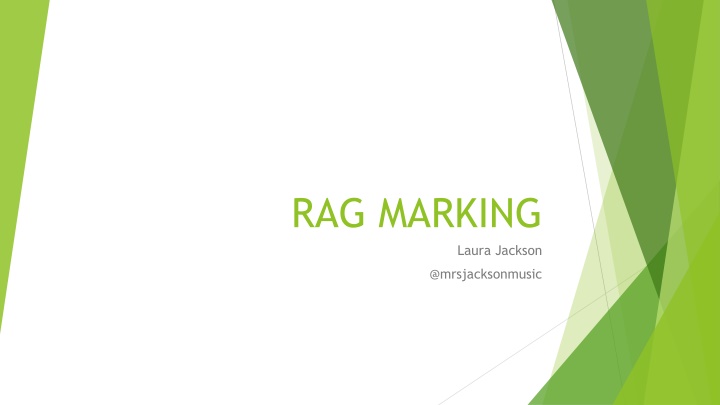 rag marking