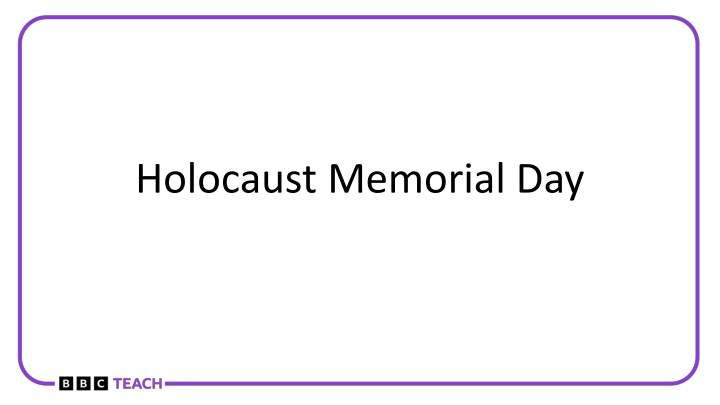 holocaust memorial day