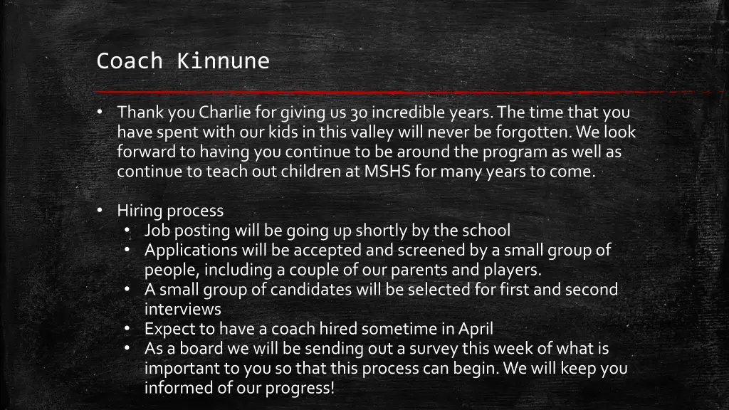 coach kinnune
