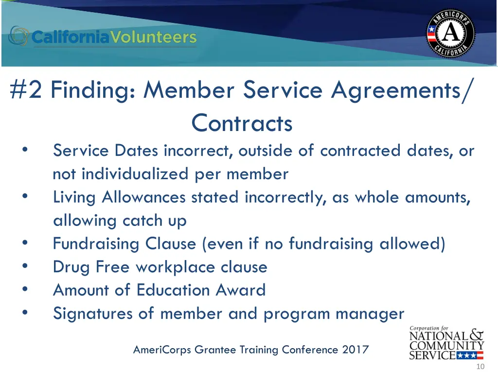2 finding member service agreements contracts