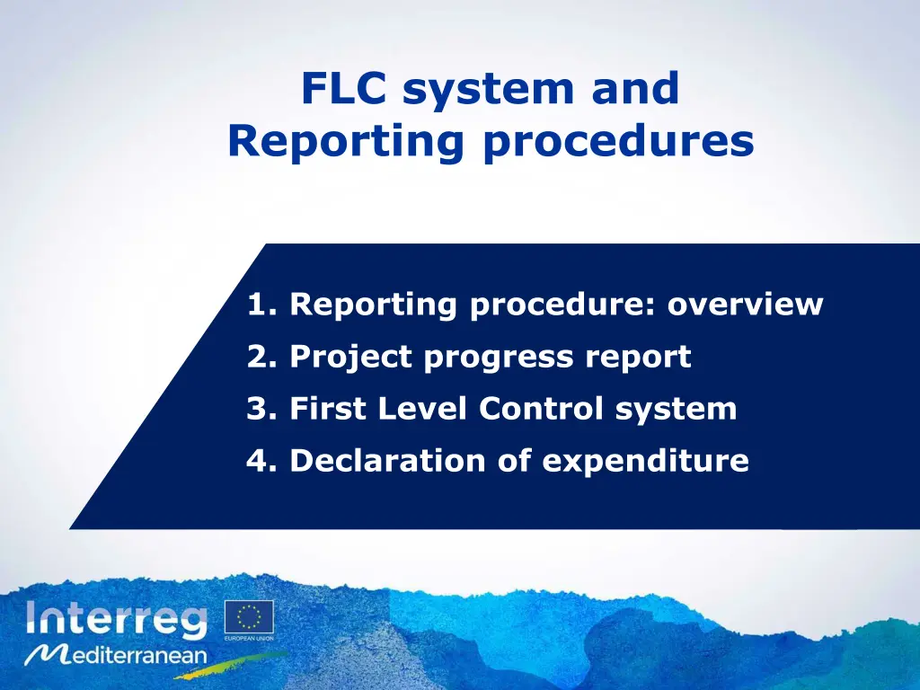 flc system and reporting procedures
