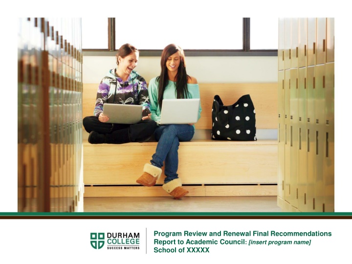program review and renewal final recommendations