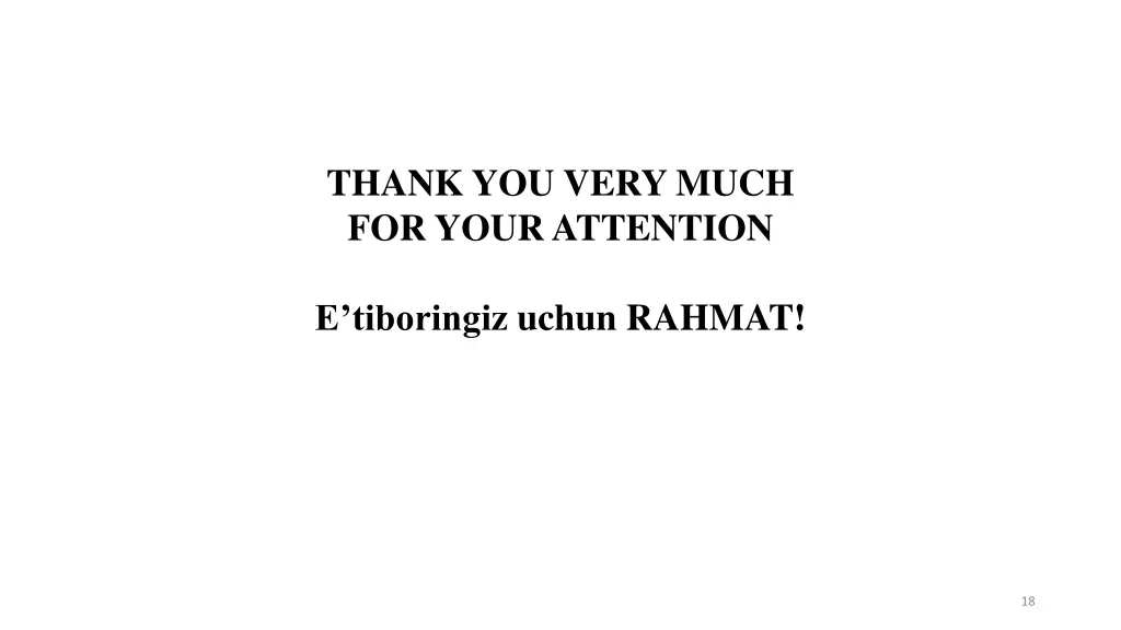 thank you very much for your attention