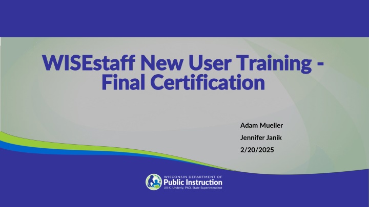 wisestaff new user training wisestaff new user